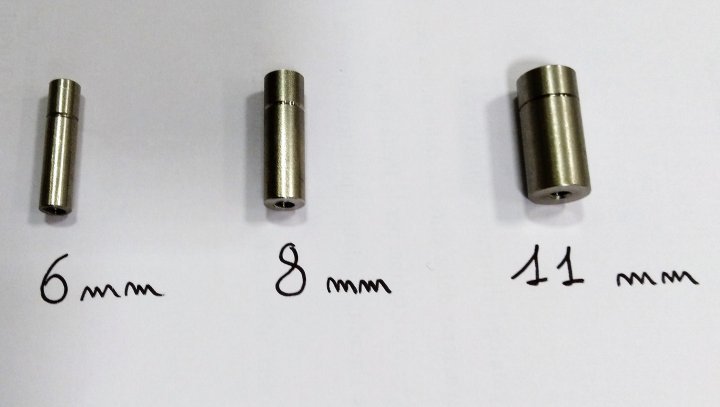 Plunger 8 mm for penetrometer