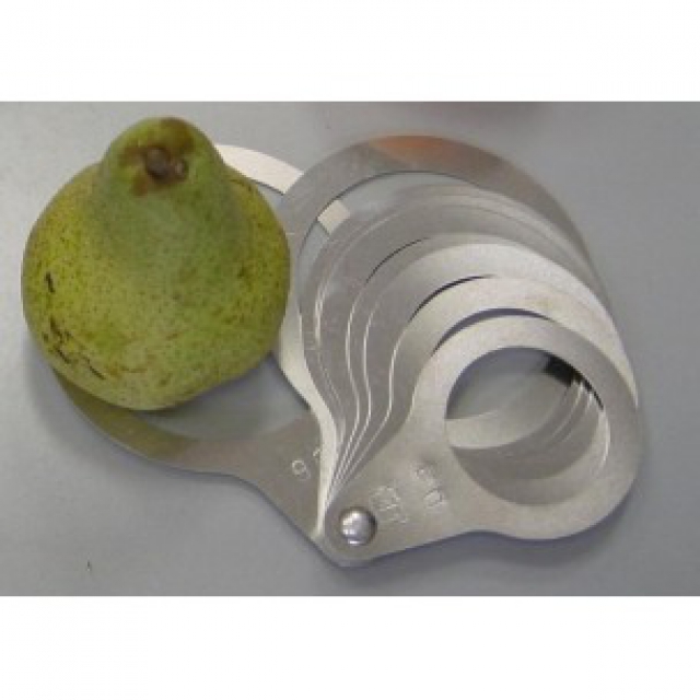 Calibro tascabile per frutta 9 fori - da 50 a 90 mm
