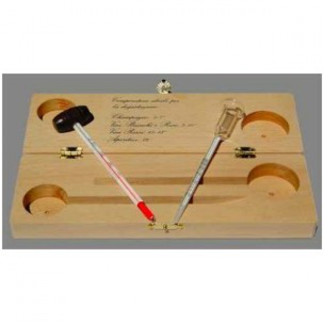 Vinometer and wine thermometer